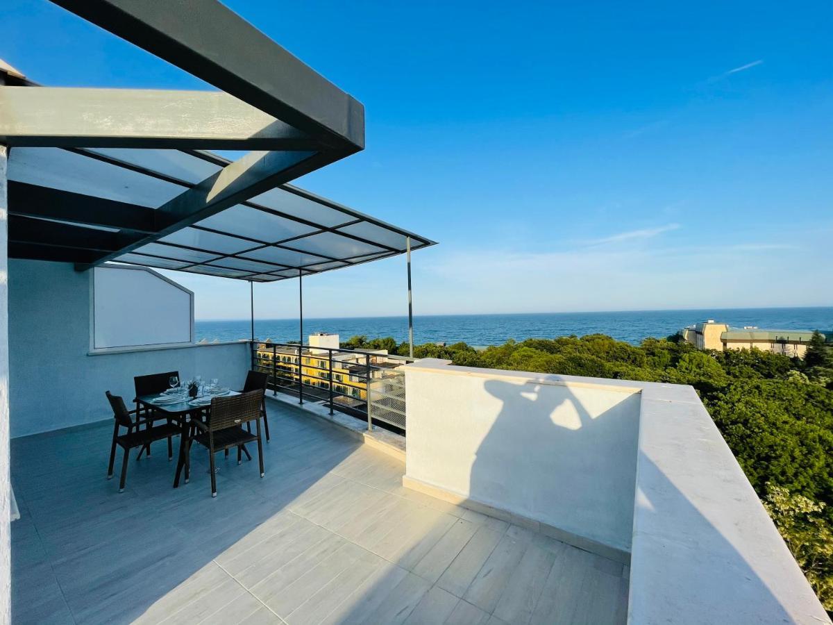 Апартаменты Sea Тerrace Aquamarine Золотые Пески Экстерьер фото