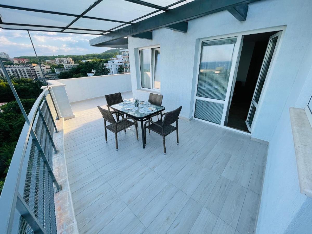 Апартаменты Sea Тerrace Aquamarine Золотые Пески Экстерьер фото
