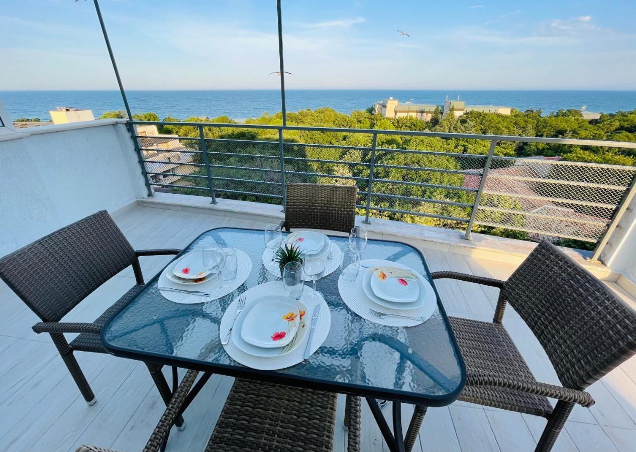 Апартаменты Sea Тerrace Aquamarine Золотые Пески Экстерьер фото